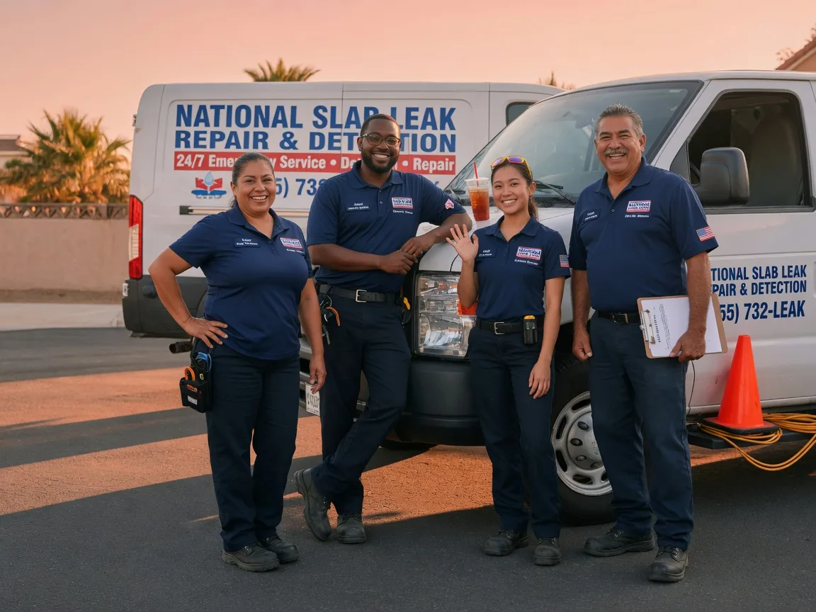Slab Leak Detection company in Vanndale, AR